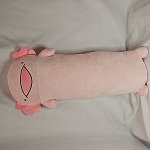 Jumbo Sized Super Long Axolotl Plushie